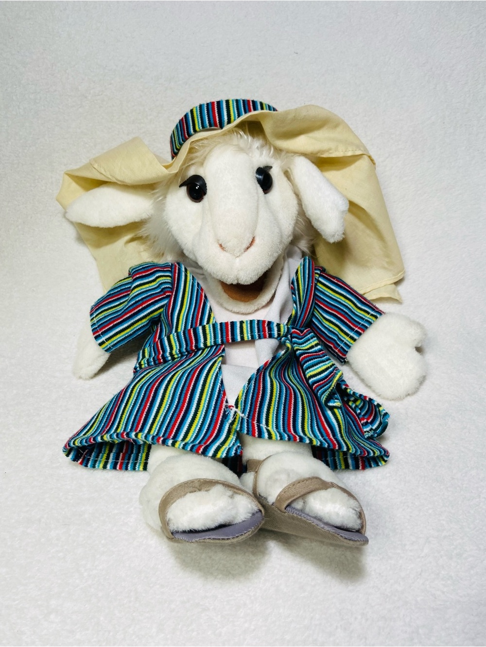 14” 2005 Sunny & Co Puppets Nomad the Lamb Biblical Christian Puppet